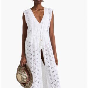 Melissa Odabash Tessa Broderie Anglaise Cover-Up Maxi Dress